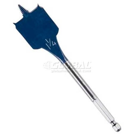 Bosch 1-1/4 X 6 Daredevil Standard Spade Bit, Hex Shank DSB1017B